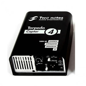 Two Notes Torpedo Captor 4ohm Reactive LoadBox w/ Analog Speakersim & Attenuator