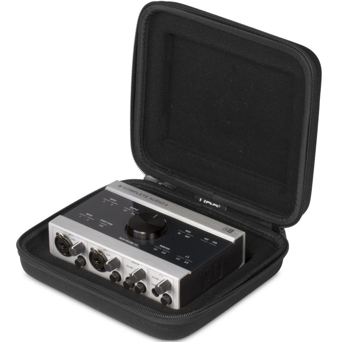 UDG U8416BL2 Creator NI Komplete Audio 6 Hardcase Black MK2