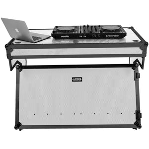 UDG U91072WH Ultimate Portable Z-Style DJ Table (Wheels) WHITE