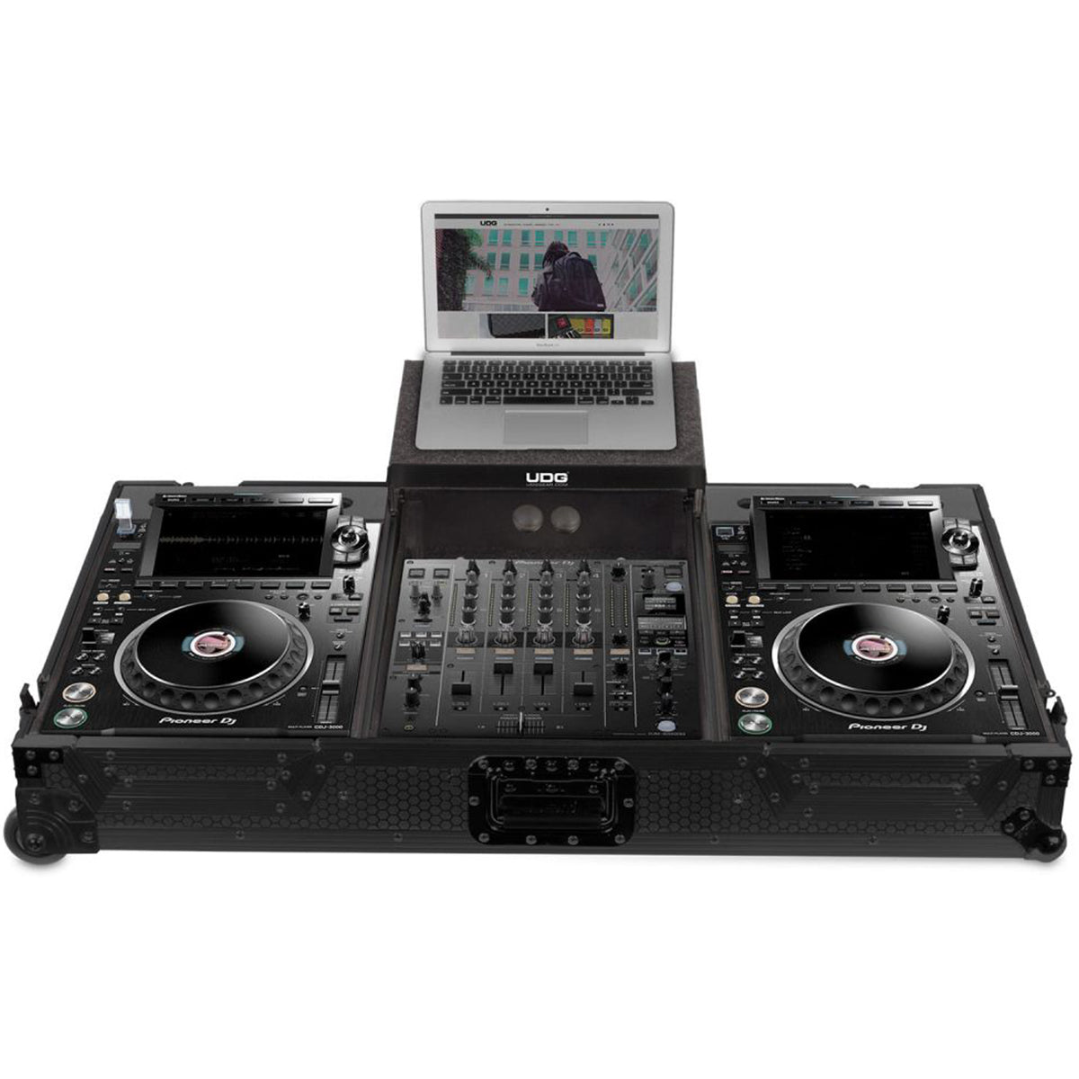 UDG U91074BL Case Set Pio CDJ-3000/900NXS2 Blk Plus (L&amp;W)