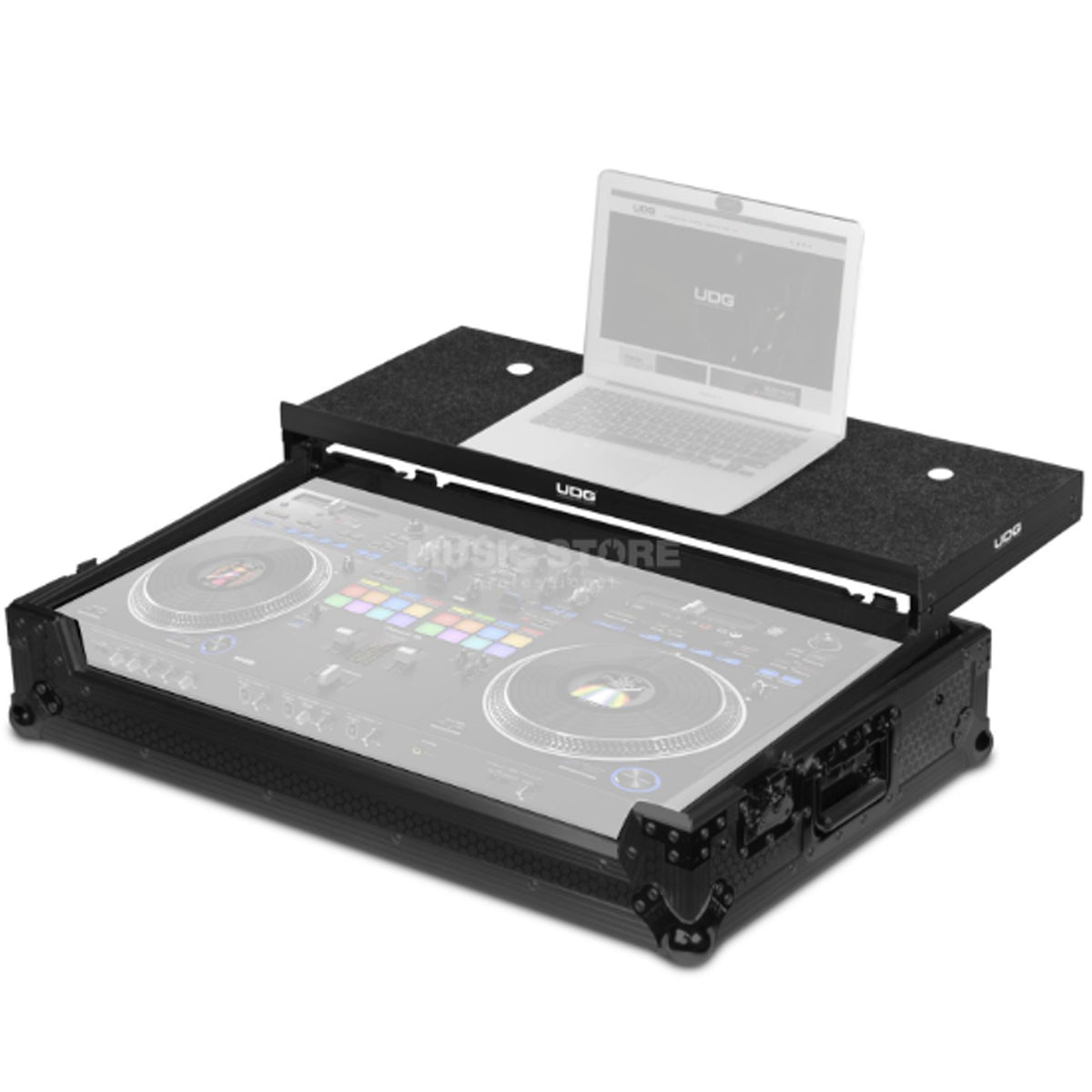 UDG U91077BL Ultimate Flight Case Pioneer DDJ-REV7 Blk + (L&amp;W)