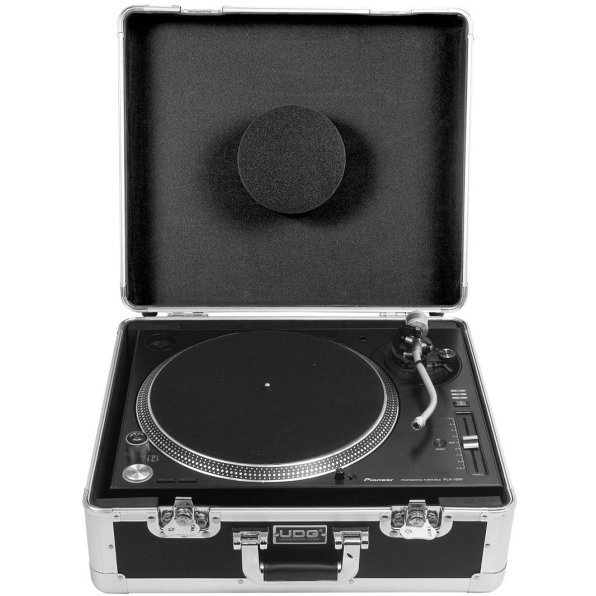 UDG U93016SL Ultimate Pick Foam Flight Case Turntable Silver