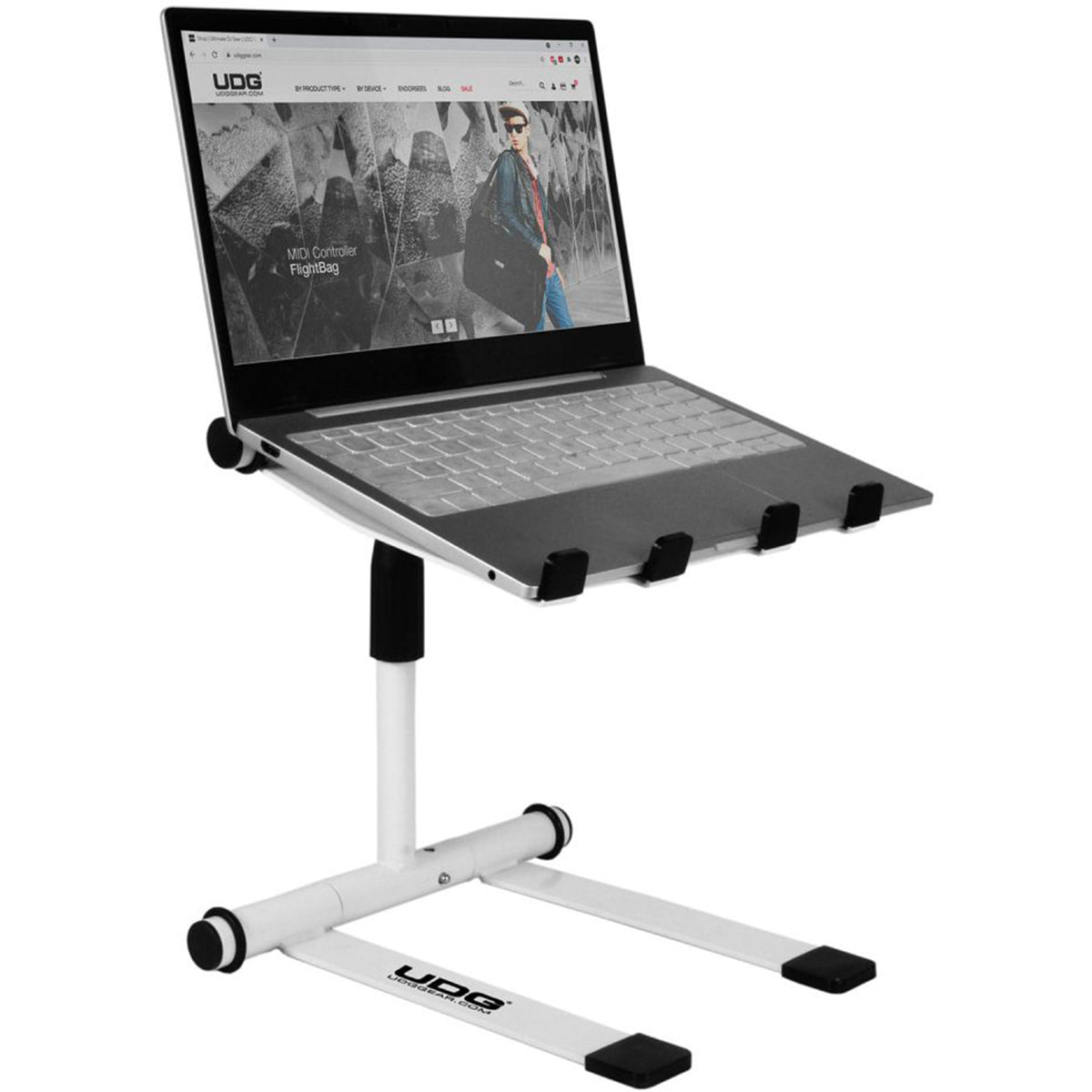 UDG U96111WH Ultimate Height Adjustable Laptop Stand White