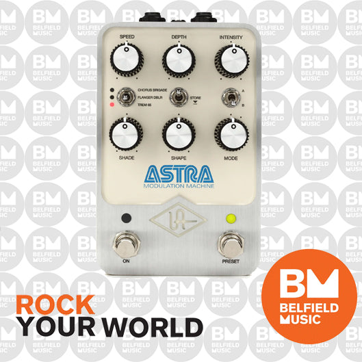 ギター UAFX Astra Modulation Machine UAFX Astra Modulation Machine - UADエフェクトを足元で運用