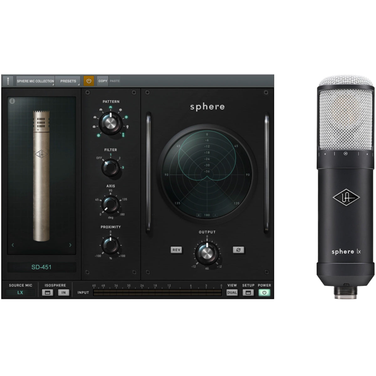 Universal Audio UA Sphere LX Modeling Microphone - Buy Online ...