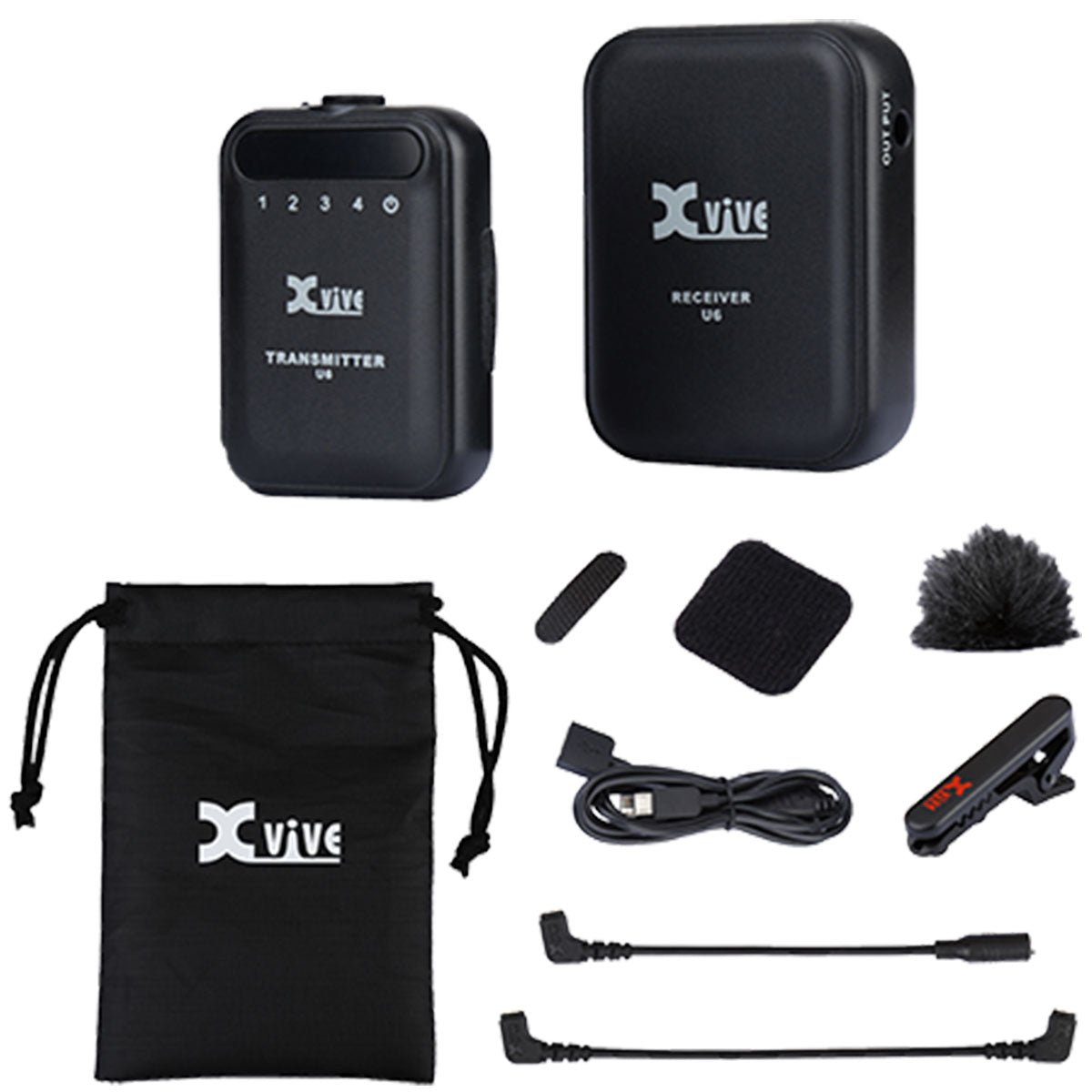 XVIVE U6 Compact Microphone Wireless System 2.4Ghz